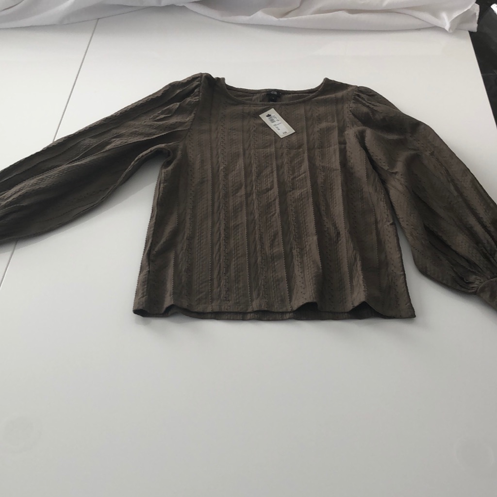 River Island Olive Green Top Brand New